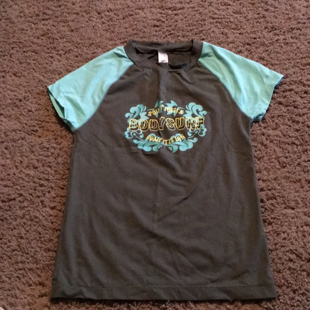 Vintage Old Navy Point Judith Body Surf Competition top Sz M
